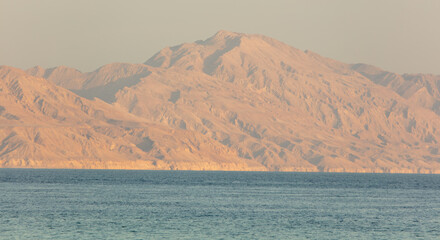 Rocky coast of an island in the Red Sea © schankz