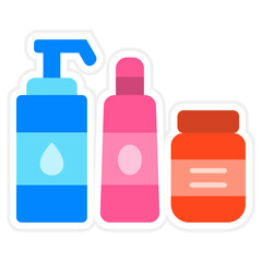 Toiletries Sticker Icon
