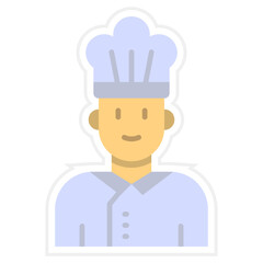 Chef Sticker Icon