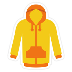 Hoodie Sticker Icon