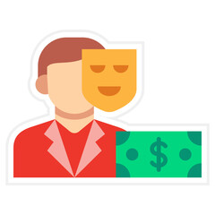 Corrupt Sticker Icon