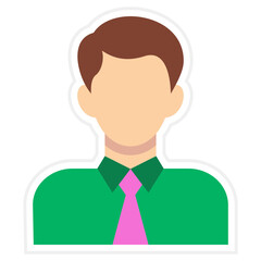 Employee Sticker Icon