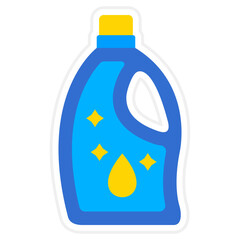 Detergent Sticker Icon
