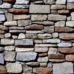 Stonewall texture seamless blocks material Generative AI