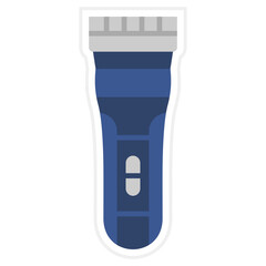 Electric Shaver Sticker Icon
