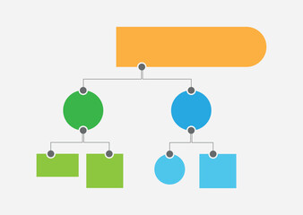Infographic label design for print and advertising designs
