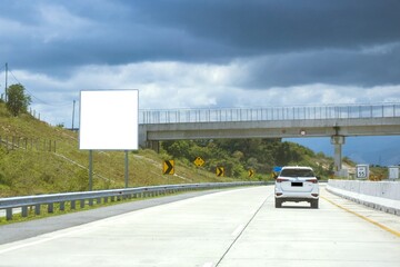 billboard on highway