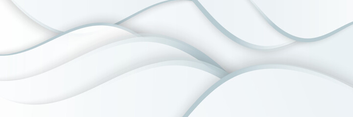 Clean and Minimalistic White Banner