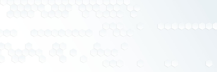 Clean and Minimalistic White Banner
