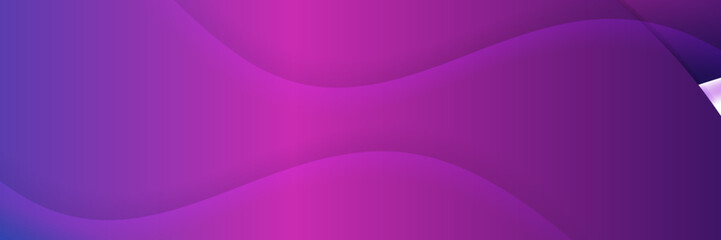 Blue and Purple Banner with Elegant Textile-Like Pattern