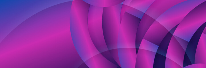 Futuristic Blue and Purple Vector Background with Magic Touches