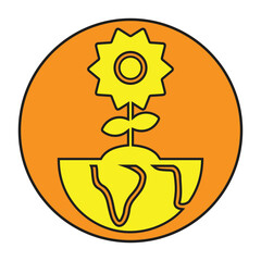 Earth, environment, ecology icon