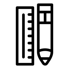 pencil icon or logo isolated sign symbol vector illustration - high quality black style vector icons