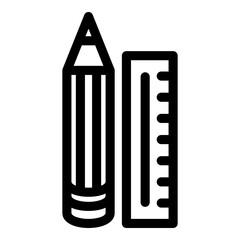 pencil icon or logo isolated sign symbol vector illustration - high quality black style vector icons