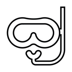 diving mask icon