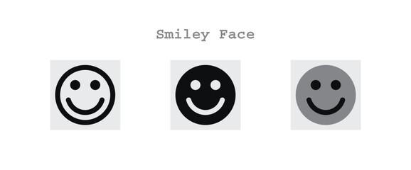 Smiley Face Icons Sheet