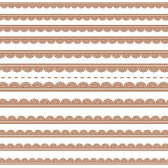 くすみカラーと春色フリルラインサイズ違い素材セット