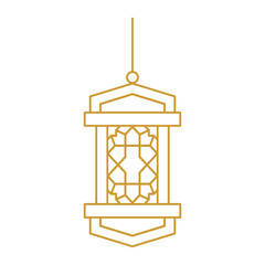 Islamic Lantern Outline