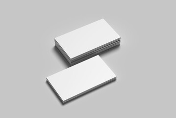 Business card blank mockup