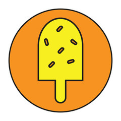 Ice cream, ice cream bar, popsicle icon