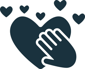 Honesty icon. Monochrome simple sign from core values collection. Honesty icon for logo, templates, web design and infographics.