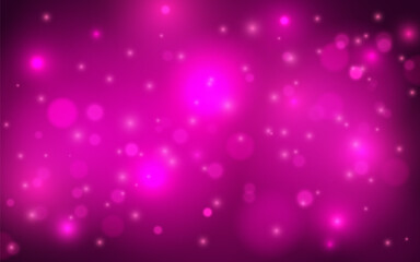 Festival and party bokeh soft light abstract background, Vector eps 10 illustration bokeh particles, Background decoration