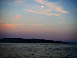 Obraz premium sunset over the sea