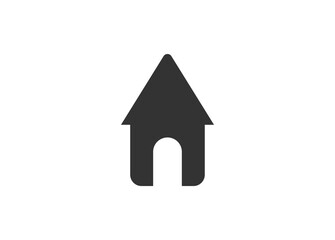 Home house work from home icon vector symbol illustration.