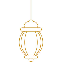 Islamic Lantern Outline