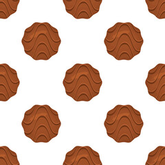 Pattern homemade cookie different taste in pastry biscuit