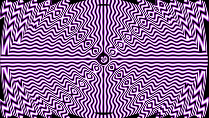 pattern of spreading purple white fluctuating lines composition on abstract background with 3D rendering for decoration, tissue and pattern concepts