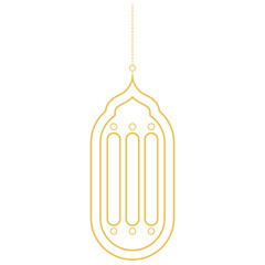 Islamic Lanttern Outline