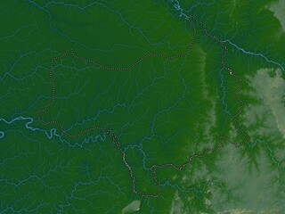 Tambacounda, Senegal. Physical. No legend