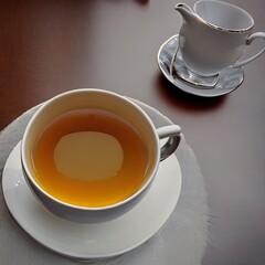Cup of tea concept drink Generative AI