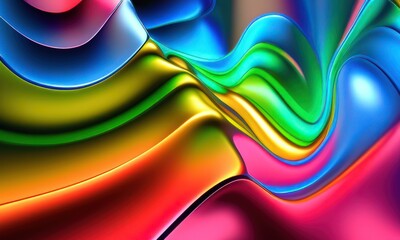 abstract wavy background  created with generative AI