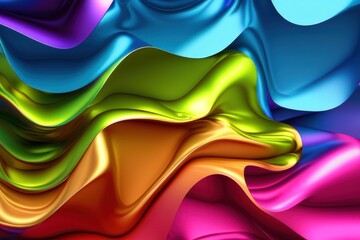 abstract wavy background  created with generative AI