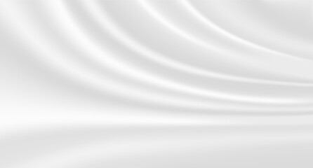 Light white wavy background with abstract shapes. Backgrounds for postcards and banners, for advertising and business, posters, websites and covers, vector illustration for graphic design