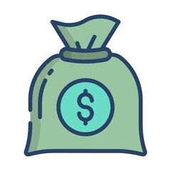 Obraz premium Baton icon