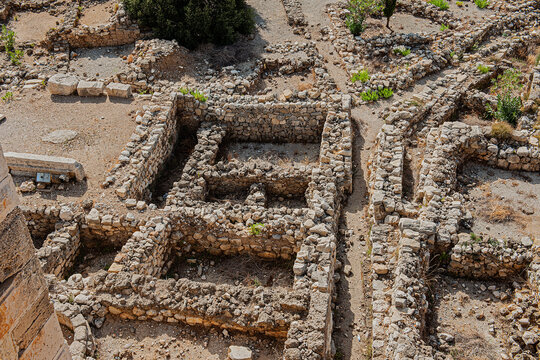 Arch&auml;ologisches Ausgrabungsfeld bei Biblos, Libanon