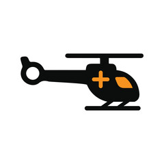 Air ambulance service icon