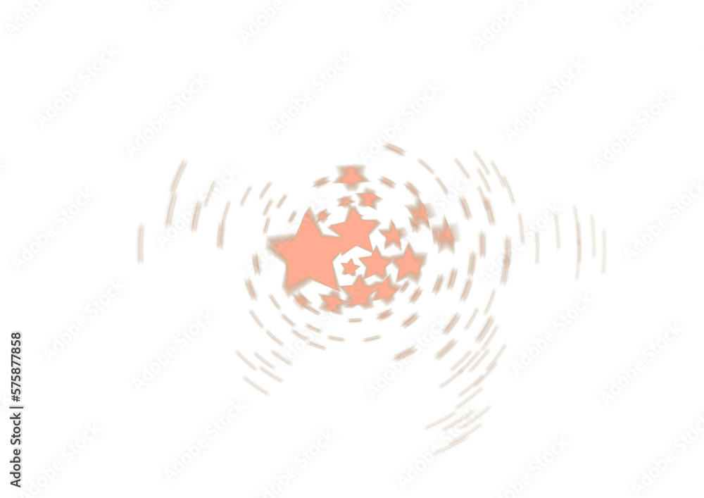 Poster star icon, sign and symbol with pattern and color for website design and mobile app development. spa