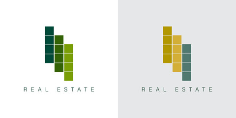 Real Estate Building Logo Template