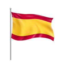Spain National Flag Composition