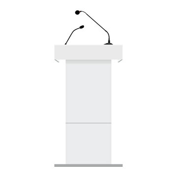 Tribune podium rostrum speech stand