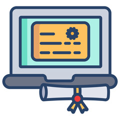 Online Certificate icon