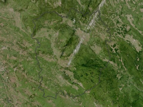 Notranjsko-kraska, Slovenia. High-res satellite. No legend