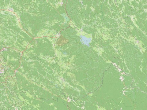 Notranjsko-kraska, Slovenia. OSM. No legend