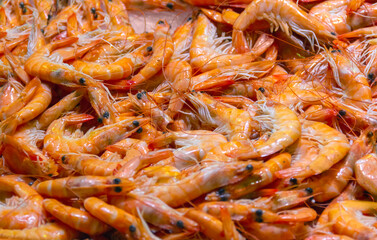 cooked shrimps