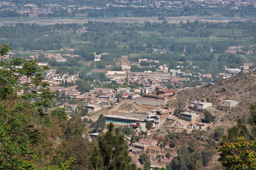 Fototapeta premium Nature close Mingora in Swat valley of Himalayas, Pakistan