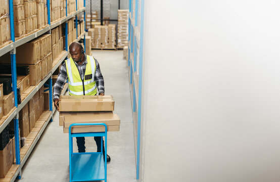Voice-directed warehousing
